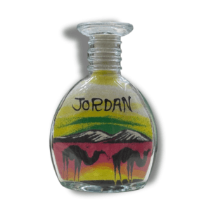 Large Flat Sand Bottle