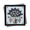 Madaba Tree in a Square Design