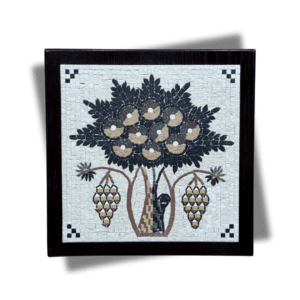 Madaba Tree in a Square Design