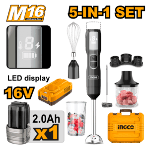 Cordless Hand Blender 5 in 1