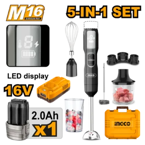 Cordless Hand Blender 5 in 1