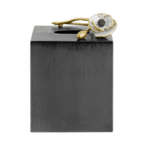 Black Stone Tissue Holder