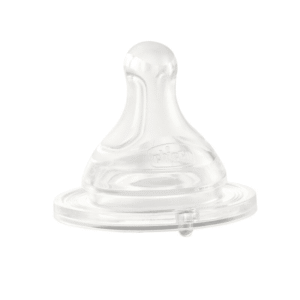Chicco Physio Teat Anti-Colic Silicone Nipple Food Flow (0+ m) (2 Pcs)