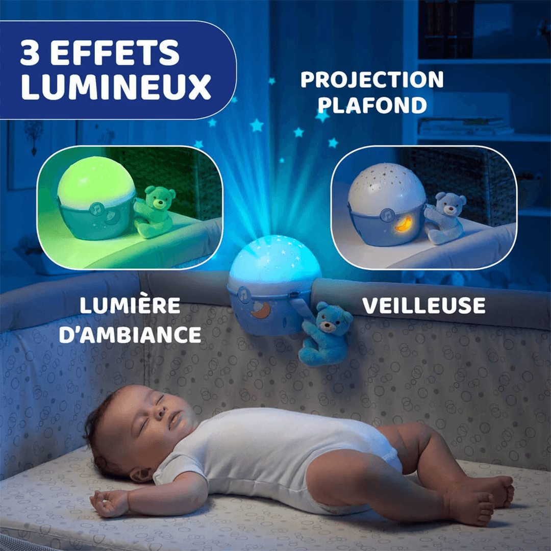 Chicco Next 2 Stars Crib Projector, Blue - Image 7