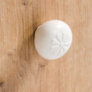 Baby When Swinging Wheeled Cradle 50x90, Wooden (BW1031)