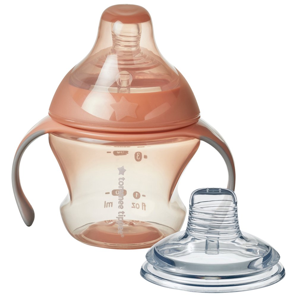 Tommee Tippee Closer to Nature Transition Cup 150 ml (4m+) Pink - Image 2