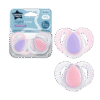Tommee Tippee Night Time Soother Pack Of 2 (18-36M) Pink