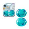 Tommee Tippee Moda Soother Pack Of 2 (0-6M) Midnight Jungle Green