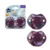 Tommee Tippee Moda Soother 18-36 Month 2 Pack Purple