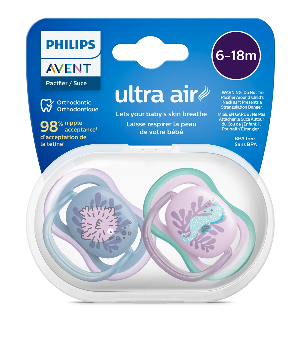 Philips Avent ultra air Soother (6-18 m) - الصورة 4