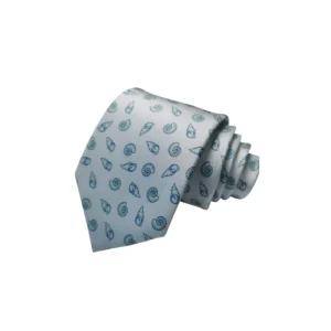 Seashells Silk Tie - TIE016