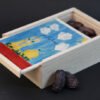 Wooden Box With Dates