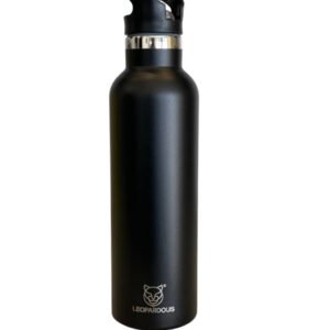 Black Compact Water Bottle