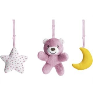 Chicco First Dreams 2-in-1 Rainbow Sky Bed Arch Mobile, Pink