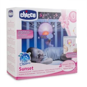 Chicco First Dreams Sunset Cot Panel Pink