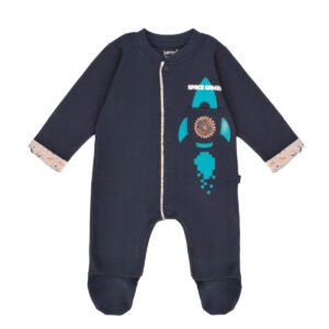 Junior Printed Romper Space gamer, 9-12M