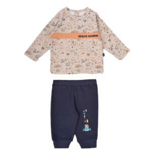 Junior Printed Set Space gamer, 9-12M