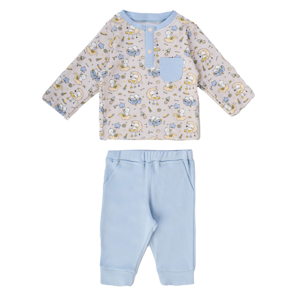 Junior Printed Set Little star, 6-9M