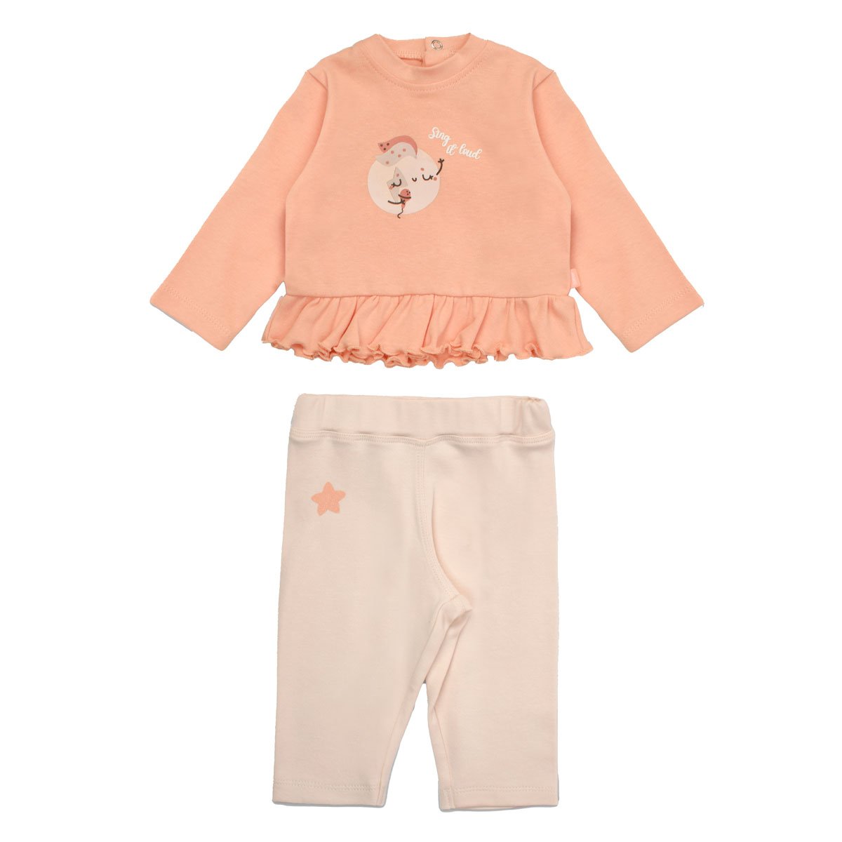 Junior Printed Set Musical moon, 9-12M