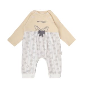 Junior Printed Romper Butterfly, 9-12M