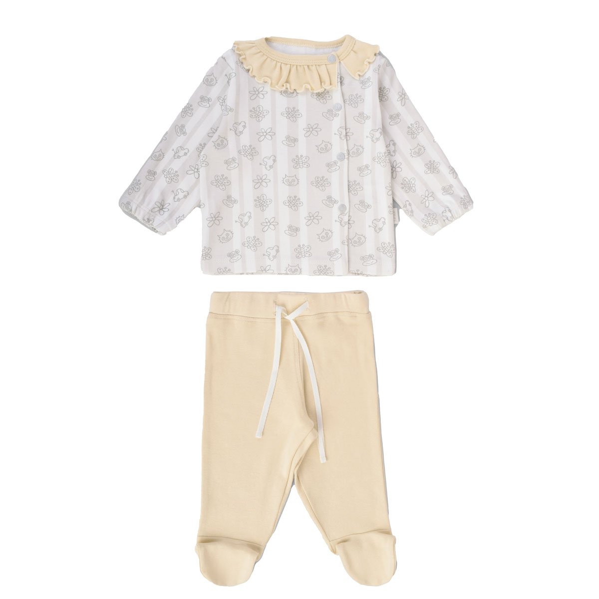 Junior Printed Set Butterfly, 12-18M