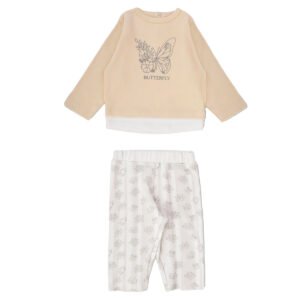 Junior Printed Set Butterfly, 3-6M