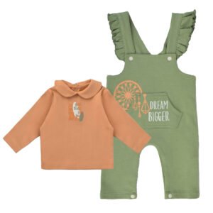 Junior Printed Romper + T-Shirt Dreamcatcher, 0-3M
