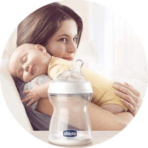 Chicco Natural Feeling Bottle, 250 ml (2 m+) Pink