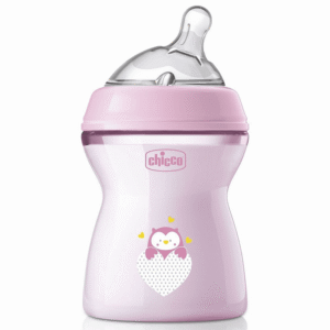 Chicco Natural Feeling Bottle, 250 ml (2 m+) Pink