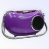 Stylish Purple Capsule Pet Carrier