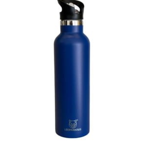 Dark Blue Compact Water Bottle