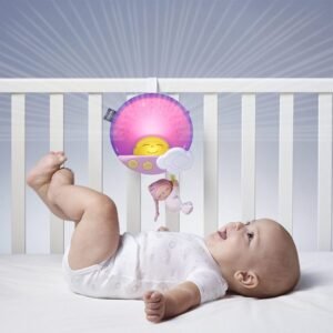 Chicco First Dreams Sunset Cot Panel Pink