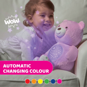 Chicco Baby Bear Doll, Pink