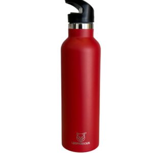 Red Compact Water Bottle