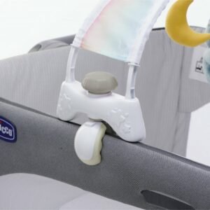 Chicco First Dreams 2-in-1 Rainbow Sky Bed Arch Mobile, Pink