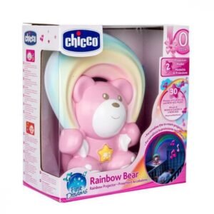 Chicco First Dreams Rainbow Bear - Pink