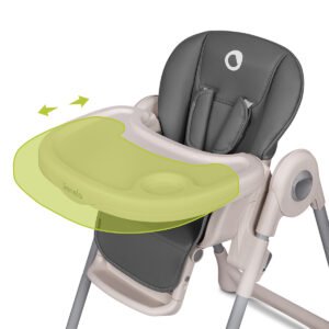 Lionelo Feeding Chair Zanna, Grey Stone