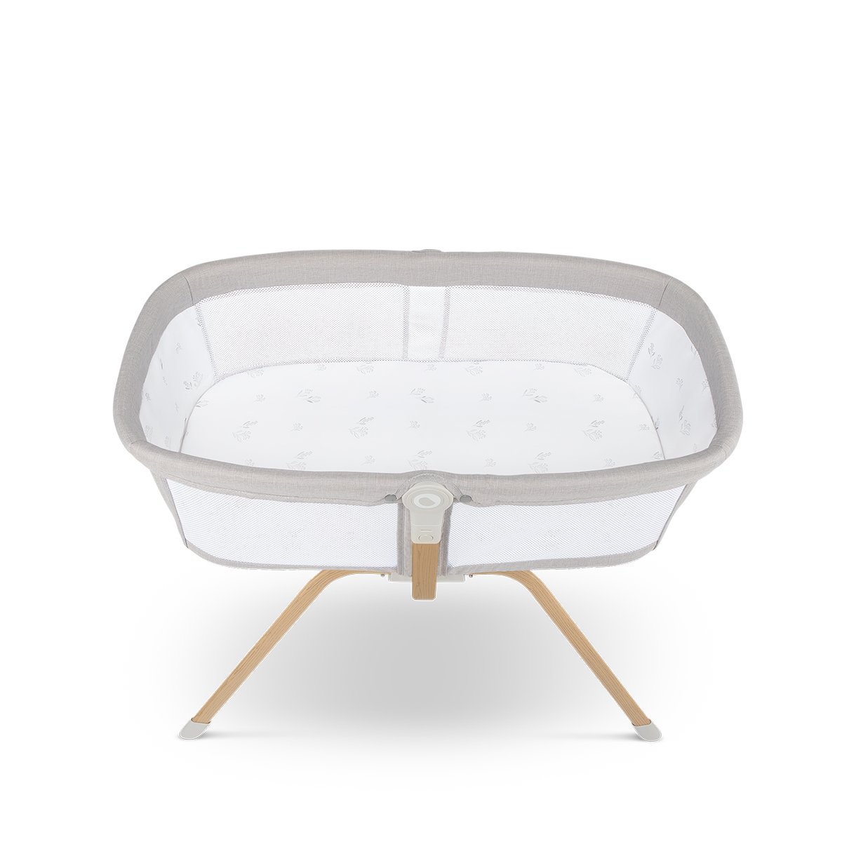 Lionelo Malin Evo Crib, Grey Stone - الصورة 2