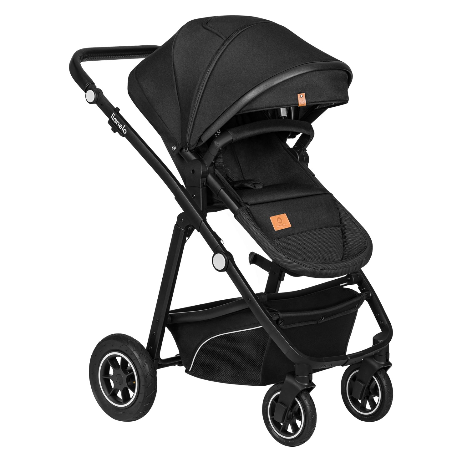 Lionelo Bianca 3in1 Stroller Set, Black - الصورة 2