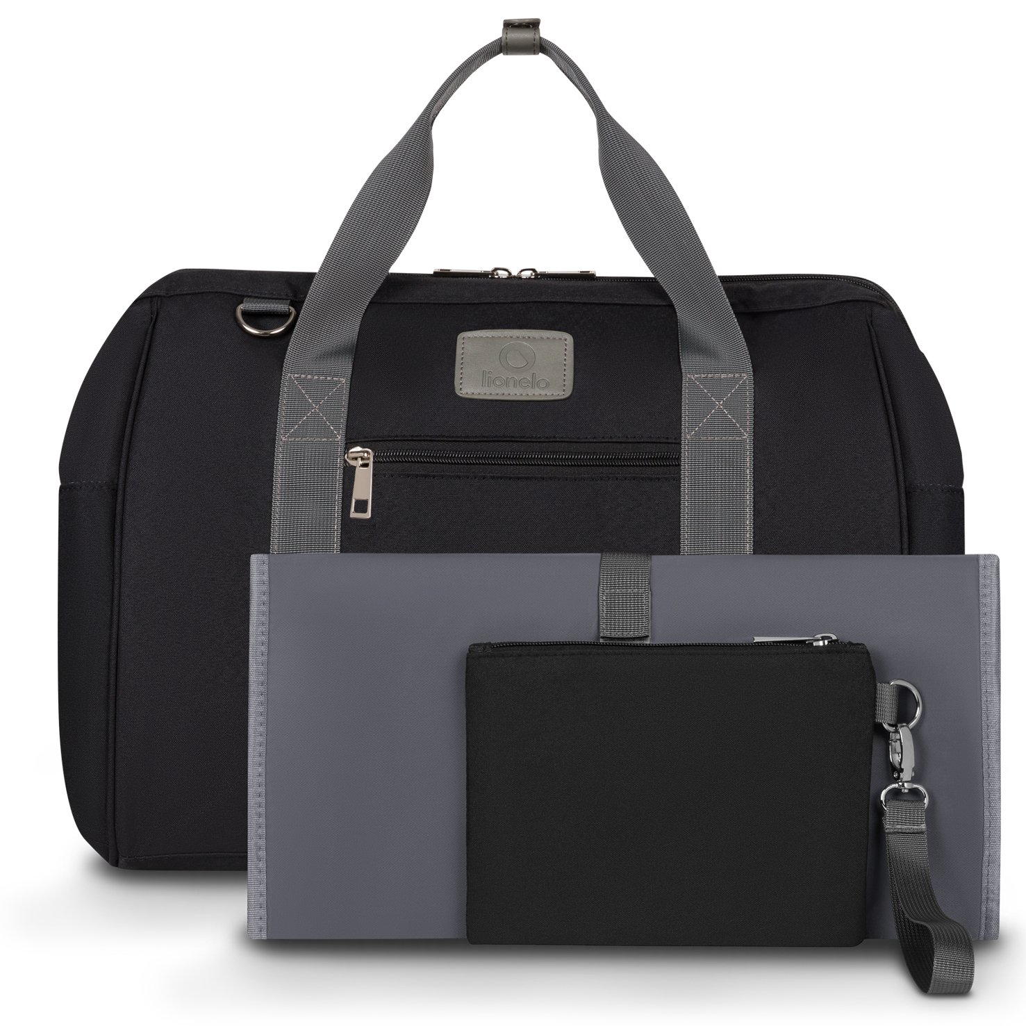 Lionelo Mother Bag Ida, Black Onyx - الصورة 2