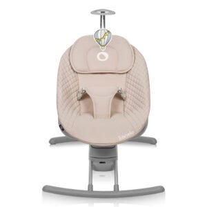 Lionelo Rio Baby Bouncer, Beige Latte