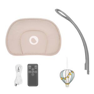 Lionelo Rio Baby Bouncer, Beige Latte