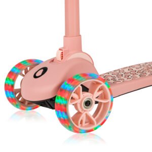 lionelo Franky 2-in-1 Balance Scooter, Pink Rose