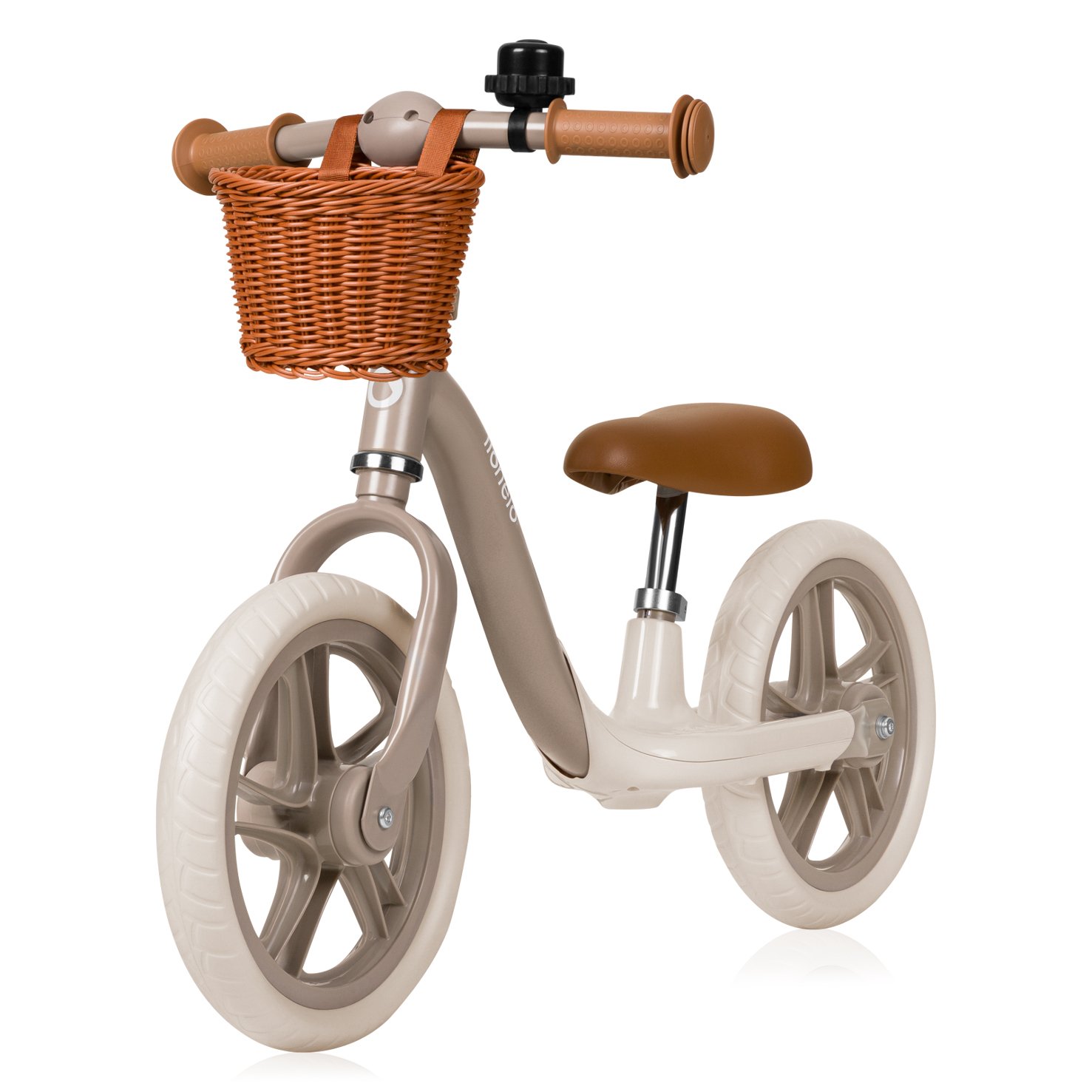 Lionelo Alex Plus Balance Bike, Beige Sandt