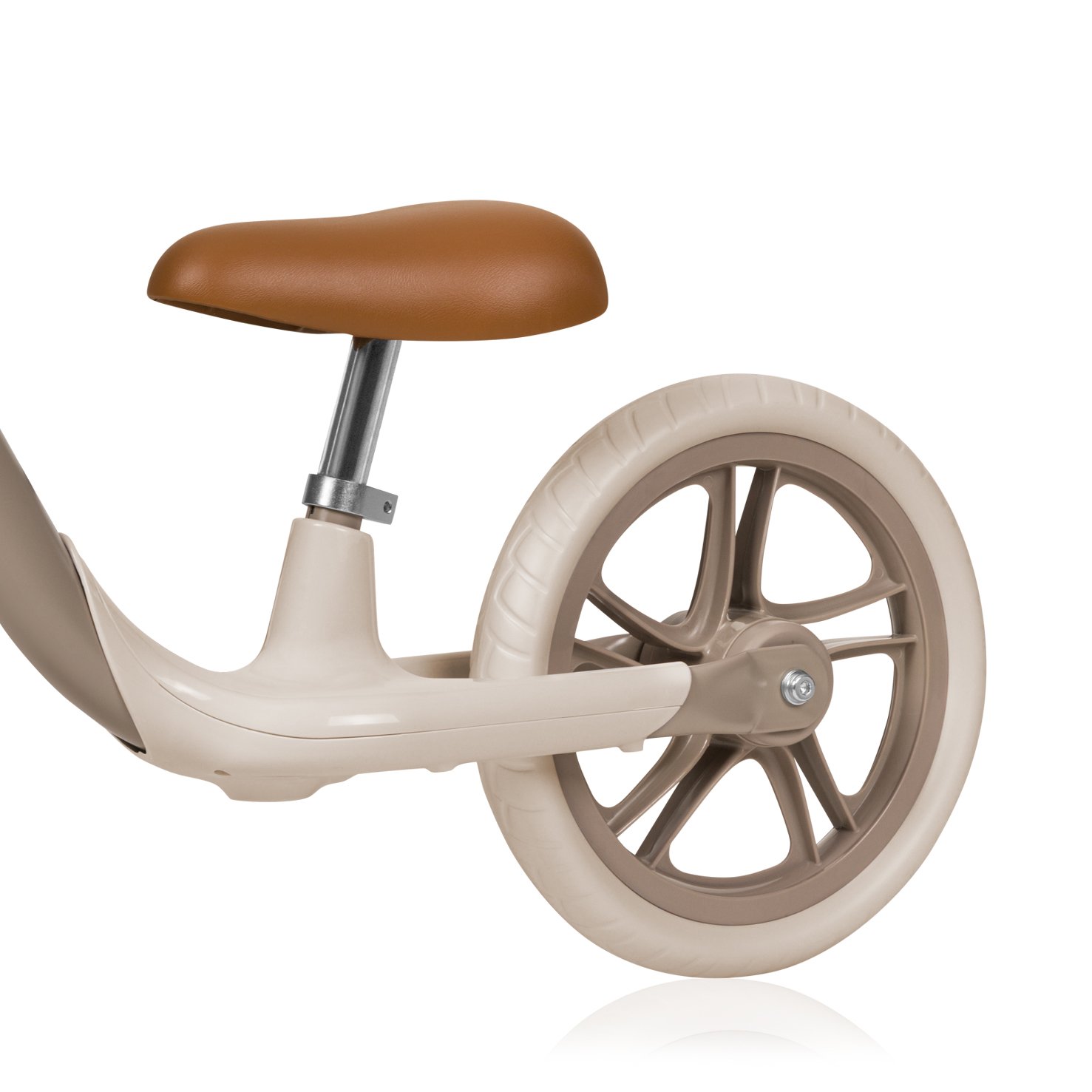 Lionelo Alex Plus Balance Bike, Beige Sandt - Image 5