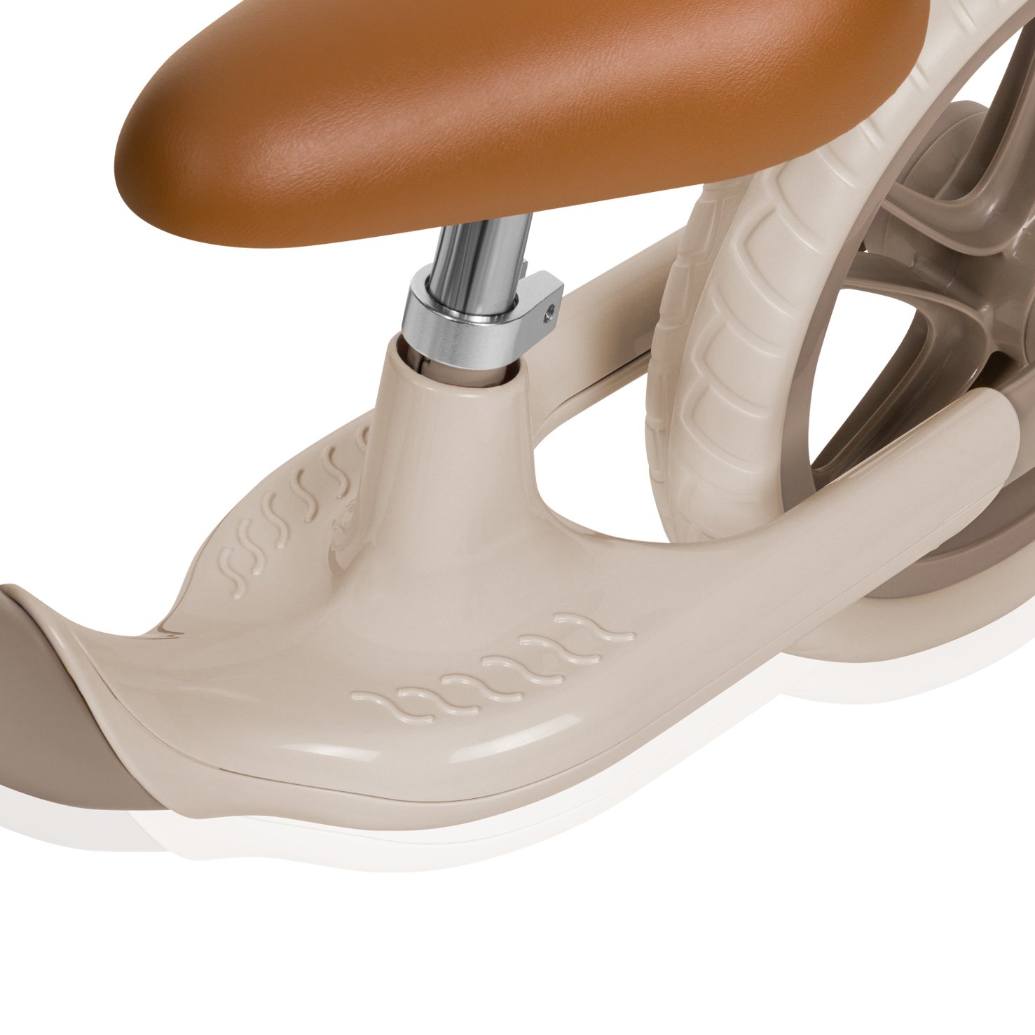 Lionelo Alex Plus Balance Bike, Beige Sandt - Image 6