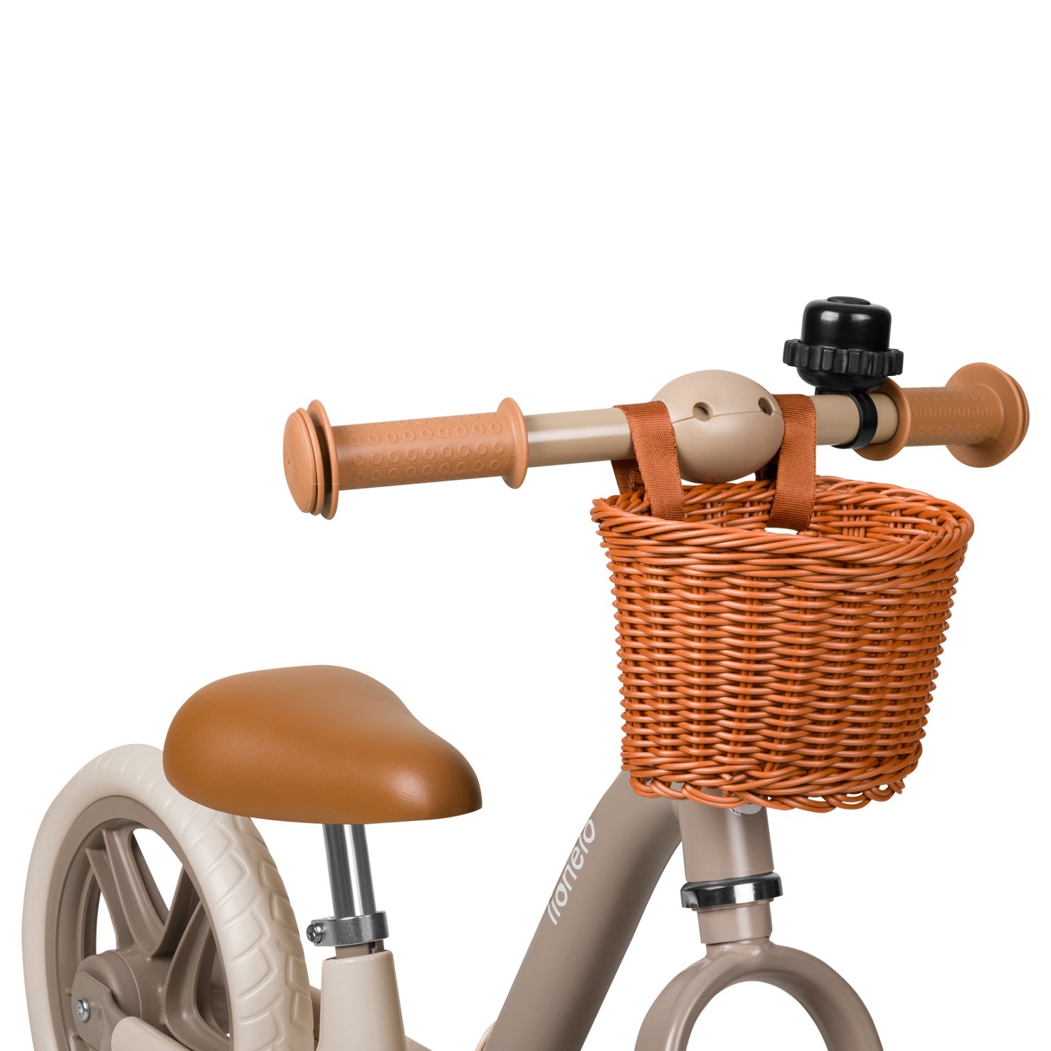 Lionelo Alex Plus Balance Bike, Beige Sandt - Image 7