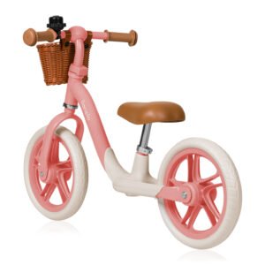 Lionelo Alex Plus Balance Bike, Pink Rose