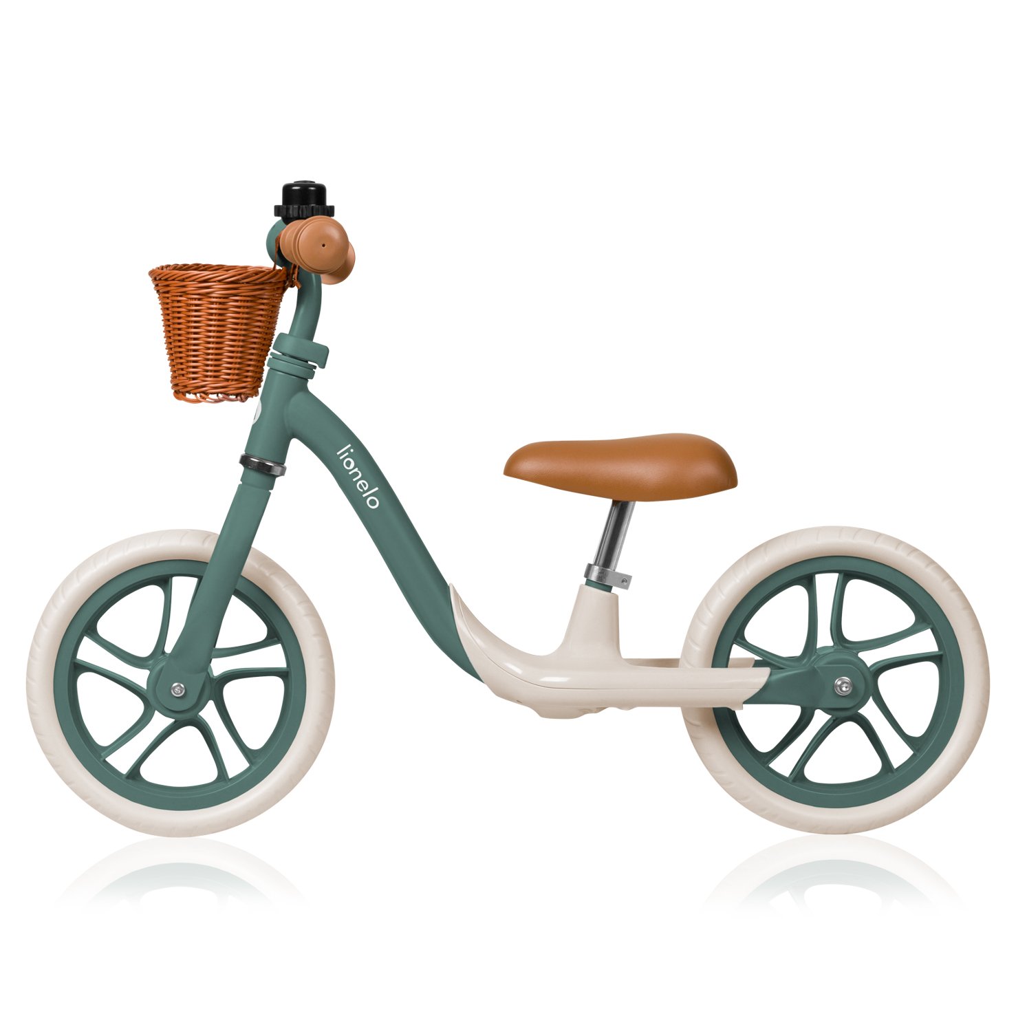 Lionelo Alex Plus Balance Bike, Green Forset - Image 4