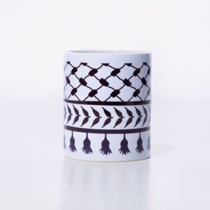 Mug - Palestinian black and white